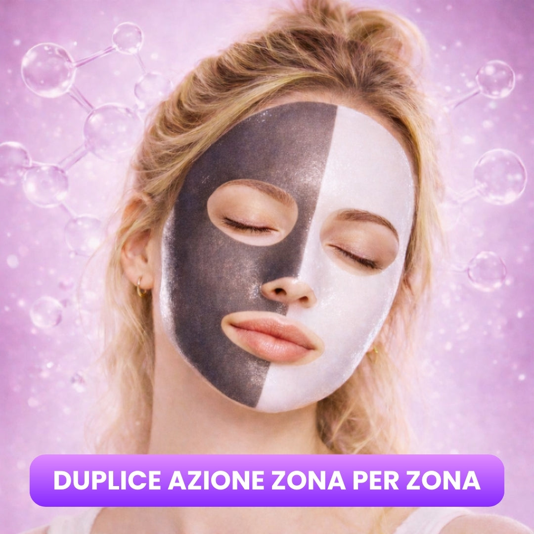Maschera Viso Hydrogel – Vitamina C Illuminante