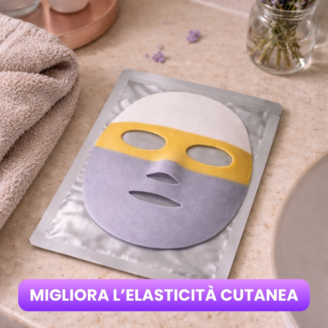 Maschera Viso Hydrogel – Acido Ialuronico & Carnosina