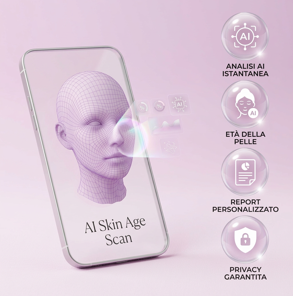 Scanner AI - Analisi età della pelle