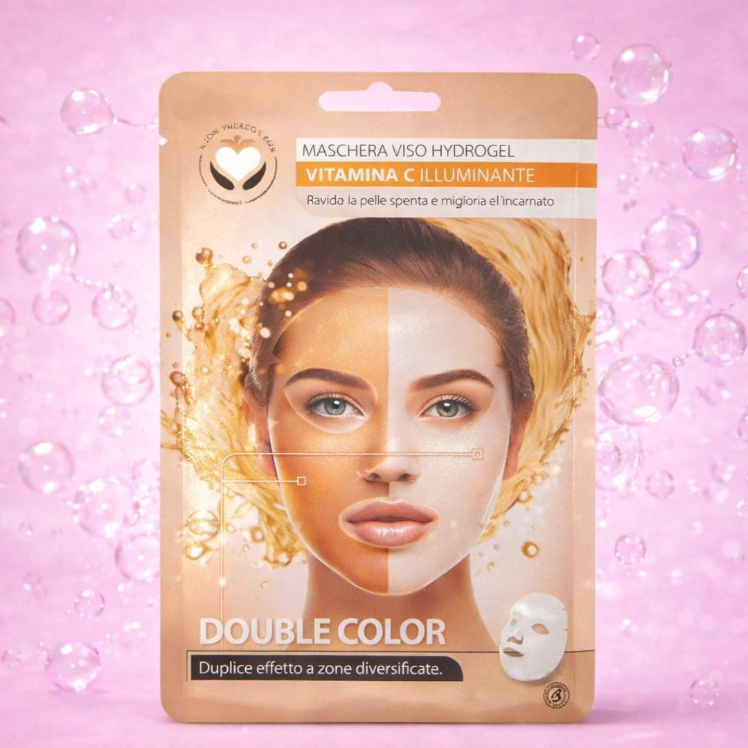 Maschera Viso Hydrogel – Vitamina C Illuminante