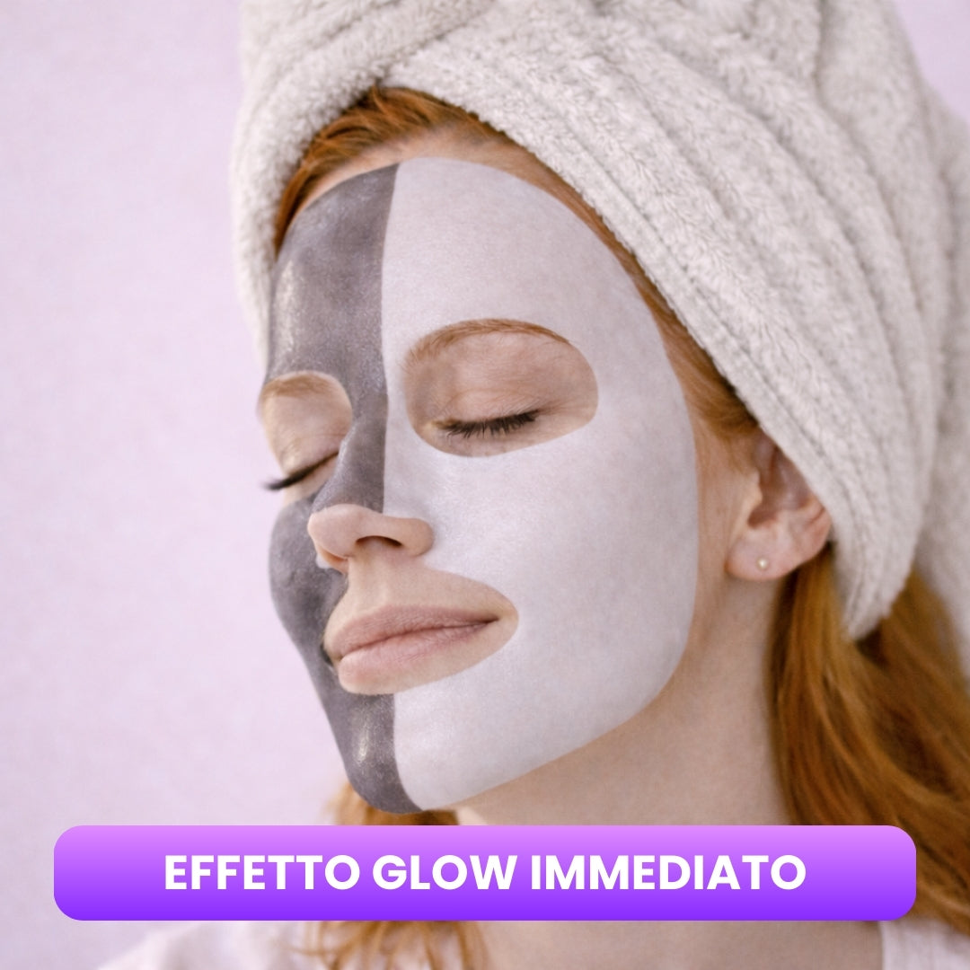 Maschera Viso Hydrogel – Vitamina C Illuminante