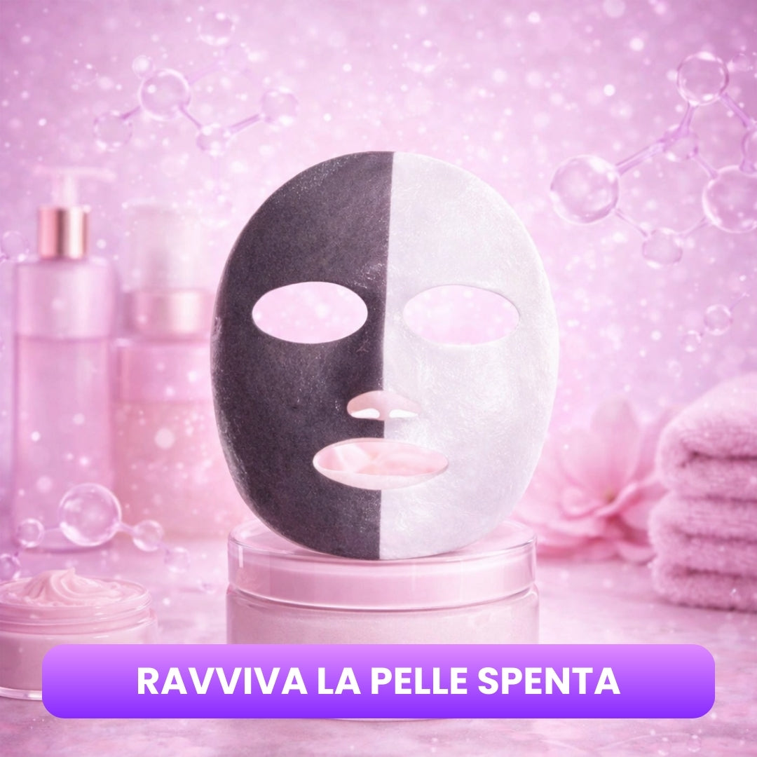 Maschera Viso Hydrogel – Vitamina C Illuminante