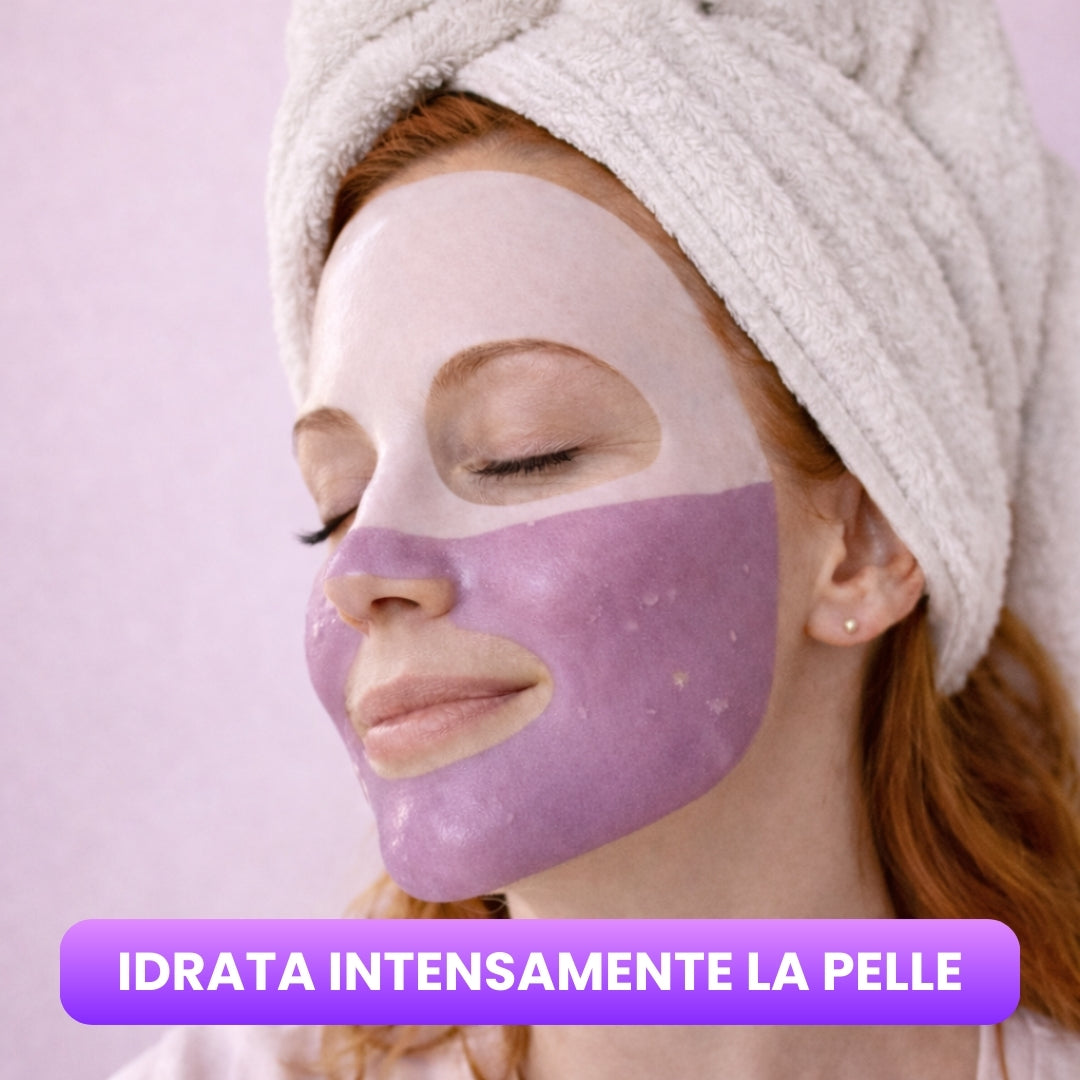 Maschera Viso Hydrogel - Lavanda