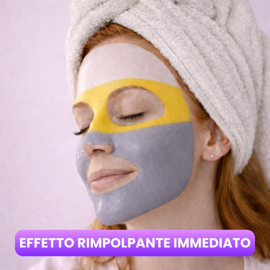 Maschera Viso Hydrogel – Acido Ialuronico & Carnosina