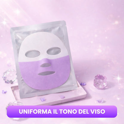 Maschera Viso Hydrogel - Lavanda
