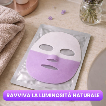 Maschera Viso Hydrogel - Lavanda