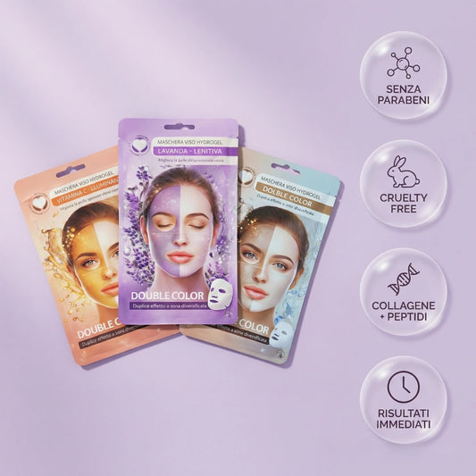 Bundle 3 Maschere Viso Hydrogel