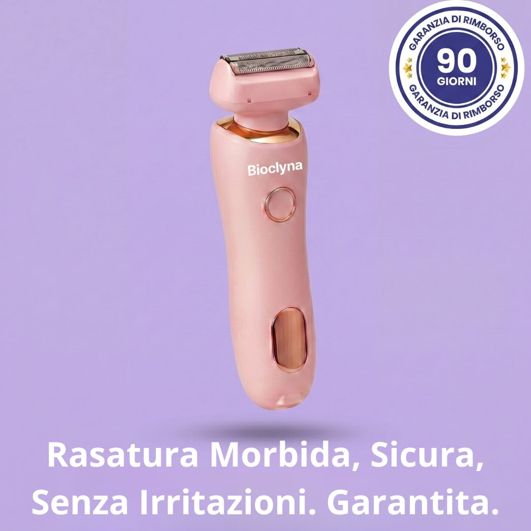Rasoio Elettrico Donna 2 in 1 — Pelle Liscia Senza Irritazioni